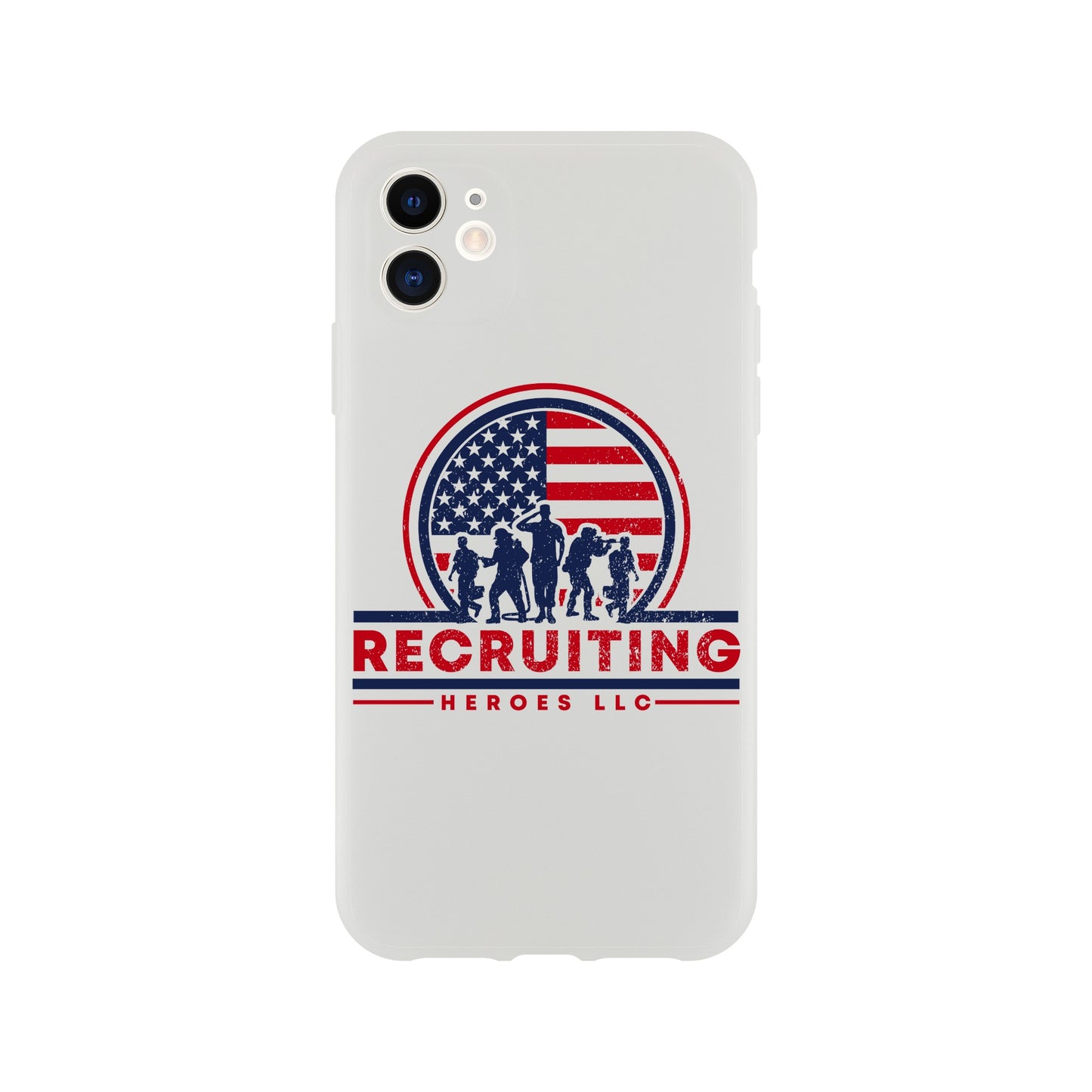 Recruiting Heroes I-Phone Case - Helping America's Veterans and First Responders
