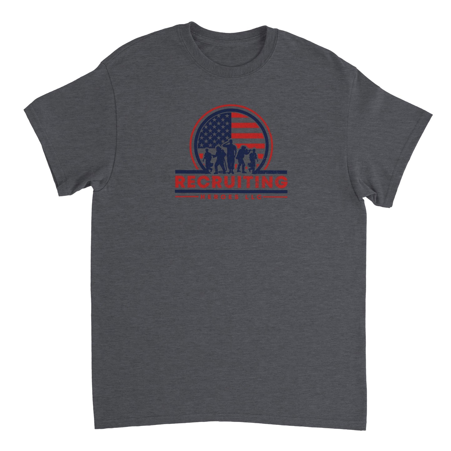 Recruiting Heroes T-Shirt - Helping America's Veterans and First Responders