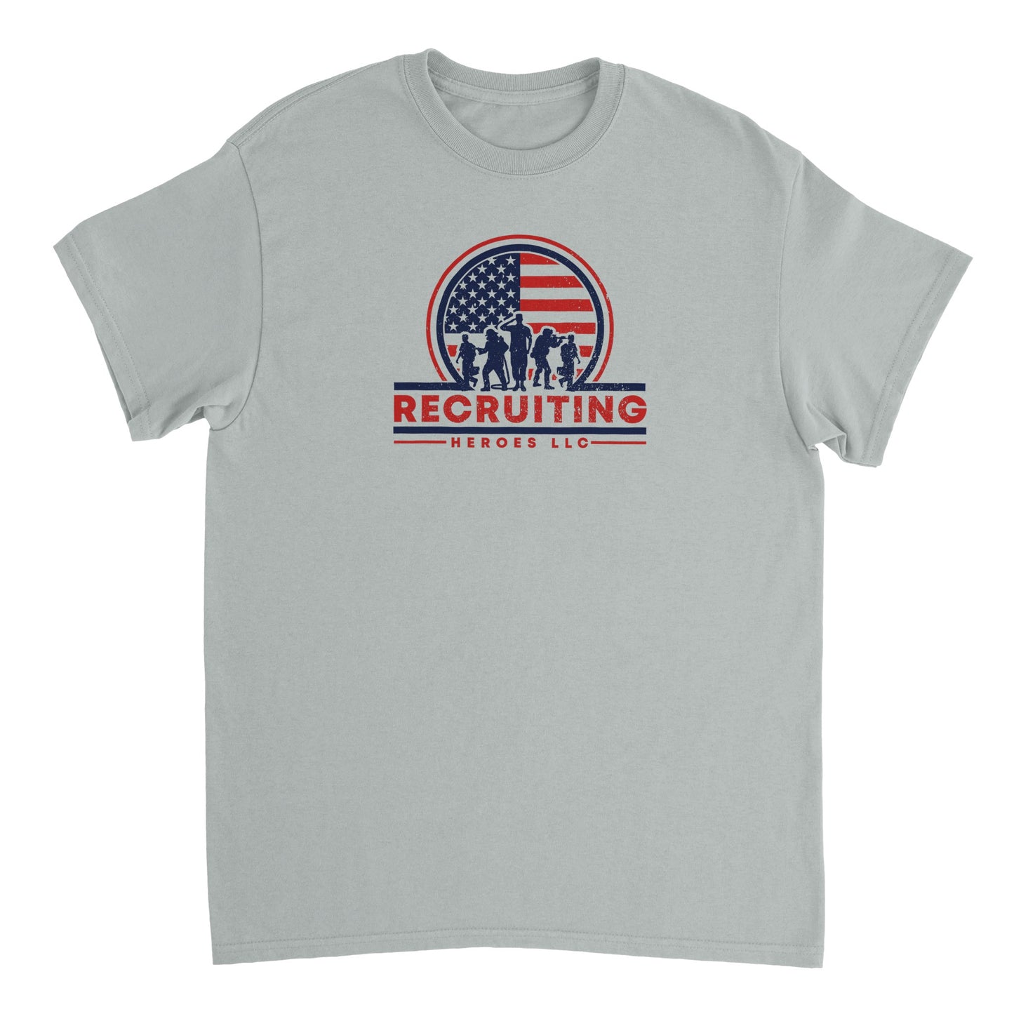 Recruiting Heroes T-Shirt - Helping America's Veterans and First Responders