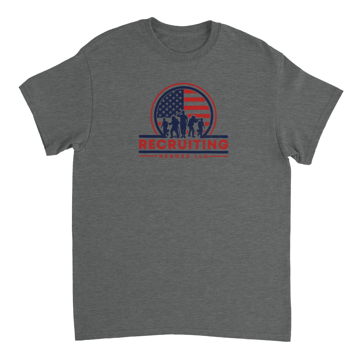 Recruiting Heroes T-Shirt - Helping America's Veterans and First Responders