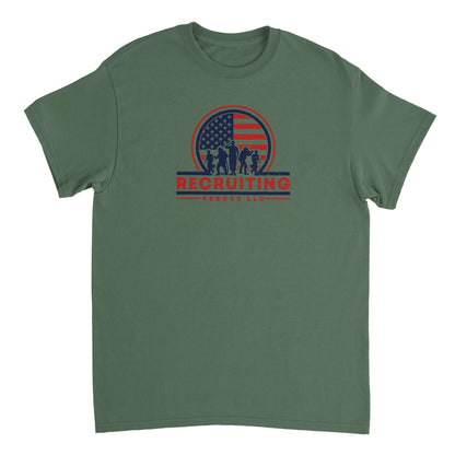 Recruiting Heroes T-Shirt - Helping America's Veterans and First Responders