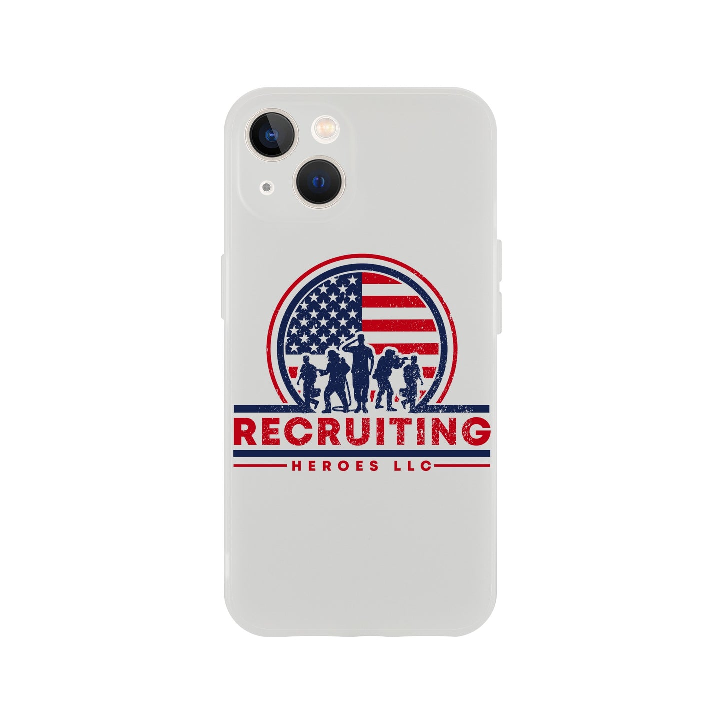 Recruiting Heroes I-Phone Case - Helping America's Veterans and First Responders