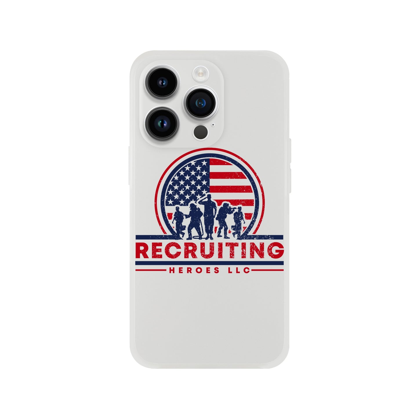 Recruiting Heroes I-Phone Case - Helping America's Veterans and First Responders