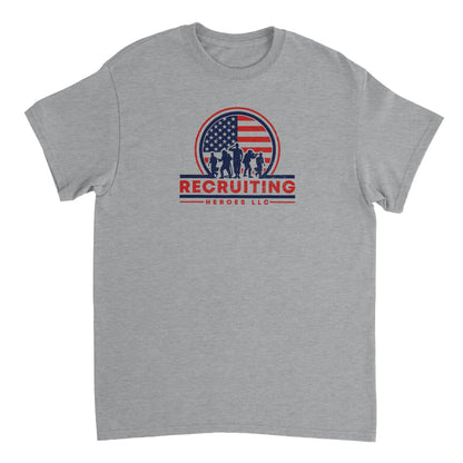 Recruiting Heroes T-Shirt - Helping America's Veterans and First Responders