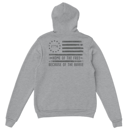 Home of the Free, Because of the Brave Hoodie