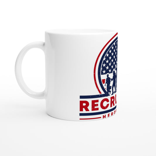 Recruiting Heroes Coffee Mug - Helping America's Veterans and First Responders